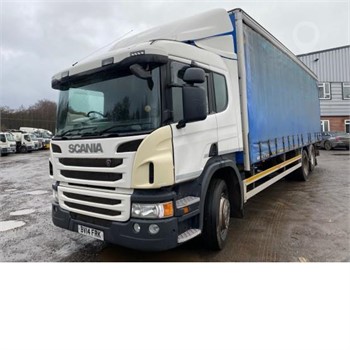 2014 SCANIA P280 Used Curtain Side Trucks for sale