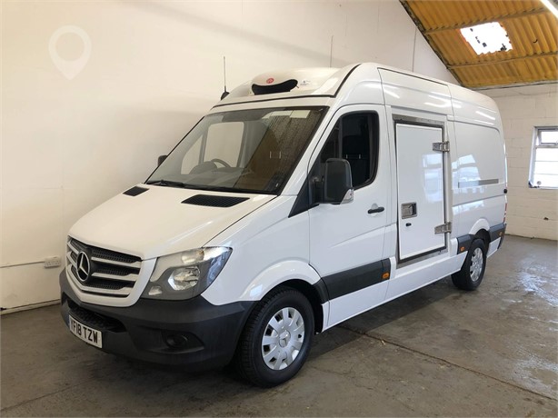 2018 MERCEDES-BENZ SPRINTER 514 Used Box Refrigerated Vans for sale