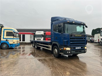 2003 SCANIA R114L340 Used Standard Flatbed Trucks for sale