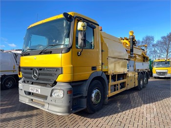 2007 MERCEDES-BENZ ACTROS 1844 Used Vacuum Municipal Trucks for sale