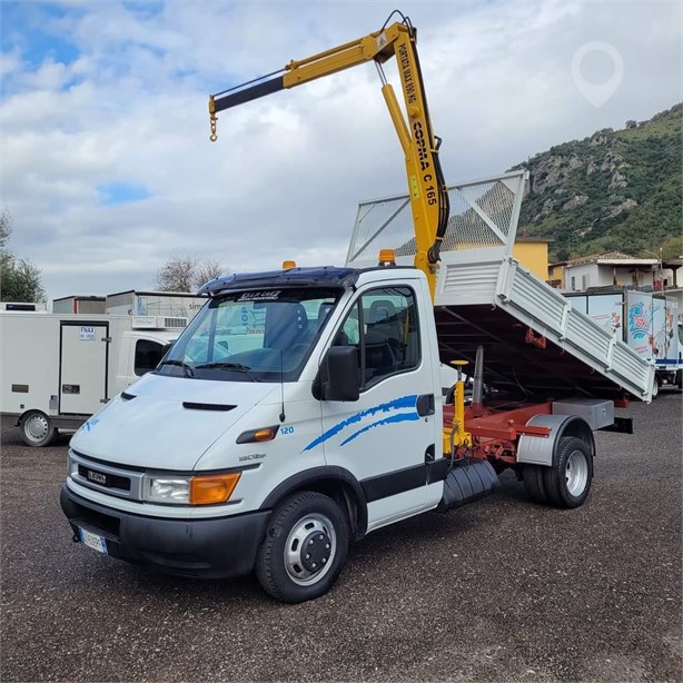 2004 IVECO DAILY 35C12 Used Tipper Crane Vans for sale