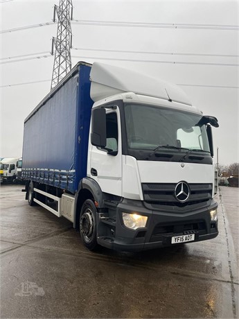 2015 MERCEDES-BENZ ANTOS 1824 Used Curtain Side Trucks for sale