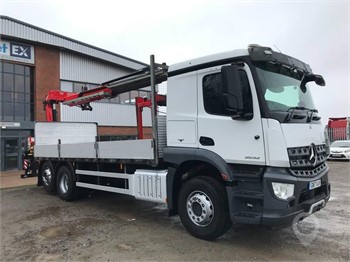 2017 MERCEDES-BENZ AROCS 2527 Used Dropside Flatbed Trucks for sale
