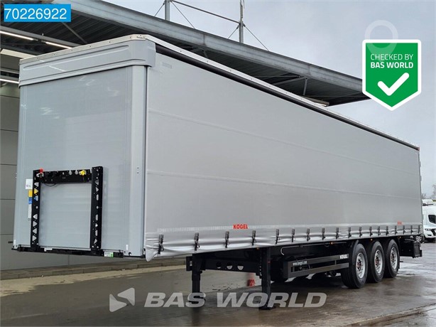 2024 KÖGEL S24-1 NEW + COIL SAF LIFTACHSE EDSCHA FULDA TYRES New Curtain Side Trailers for sale