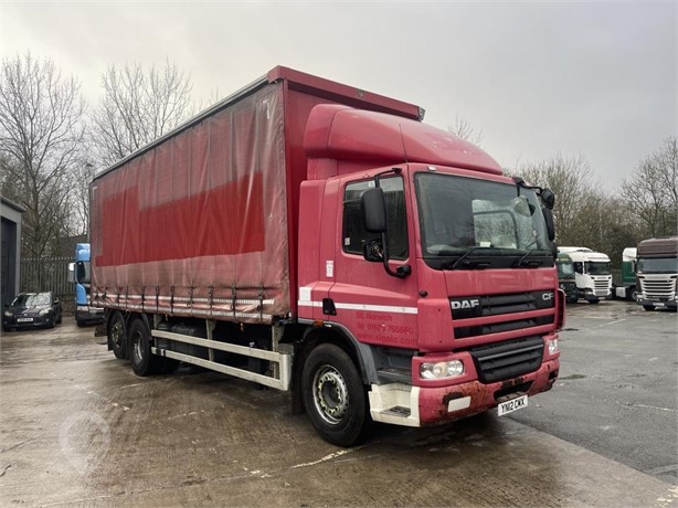 2012 DAF CF75.310 Used Curtain Side Trucks for sale