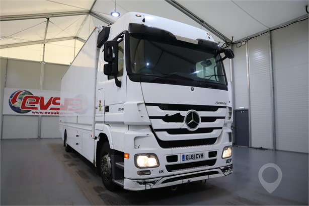 2012 MERCEDES-BENZ ACTROS 2546 Used Box Trucks for sale