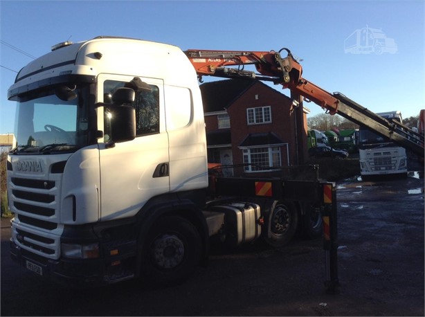 2011 SCANIA R440 Used Tractor with Crane for sale