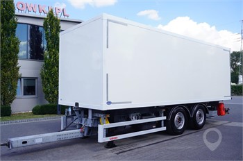 2020 WECON 7.3 m x 249 cm Used Box Trailers for sale