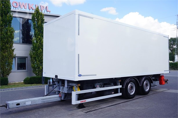 2020 WECON 7.3 m x 249 cm Used Box Trailers for sale