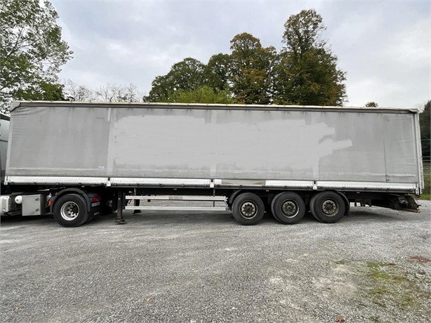 2005 MERKER M300 01 OY Used Curtain Side Trailers for sale