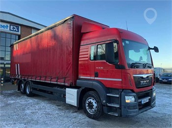 2016 MAN TGS 18.400 Used Curtain Side Trucks for sale