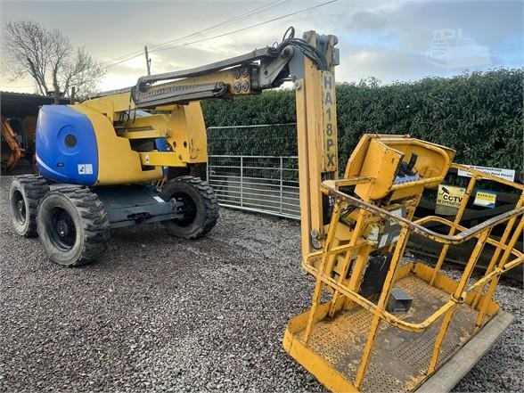 2007 HAULOTTE HA18PX Used Articulating Boom Lifts for sale