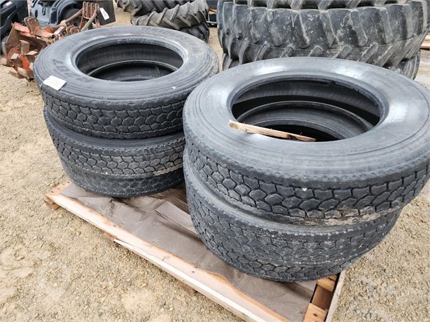 BRIDGESTONE 285/75R24.5 TIRES Used Tyres Truck / Trailer Components auction results