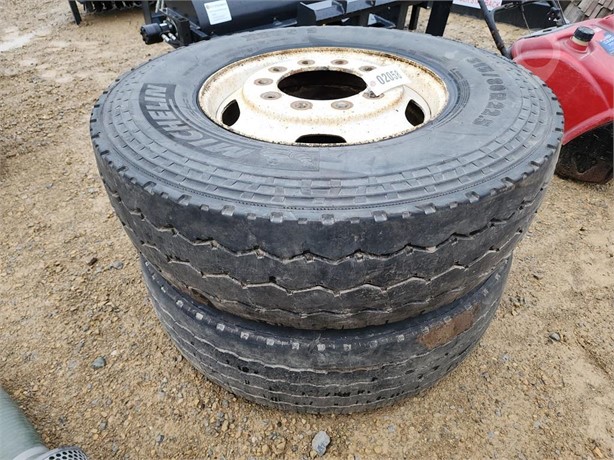 MICHLEN 315/80R22.5 TIRES & RIMS Used Tyres Truck / Trailer Components auction results