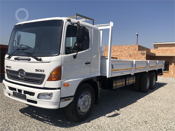 2016 HINO 500 1626 Used Dropside Flatbed Trucks for sale