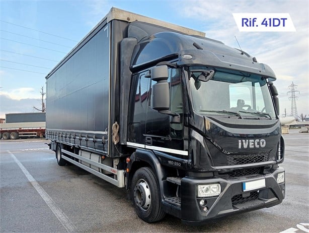 2017 IVECO EUROCARGO 160-250 Used Camion centinato in vendita