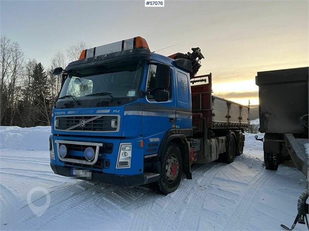 2007 VOLVO FM400 Used Dropside Flatbed Trucks for sale