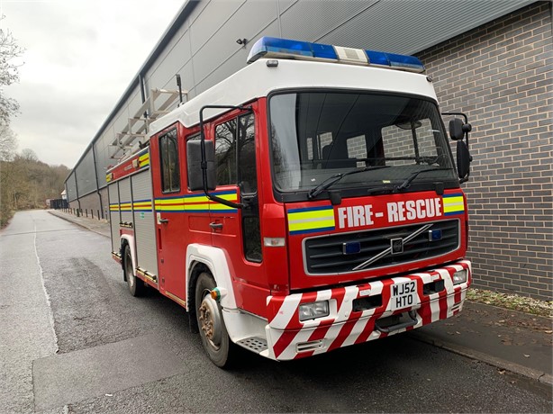 2002 VOLVO FL6H-220 Used Fire Trucks for sale