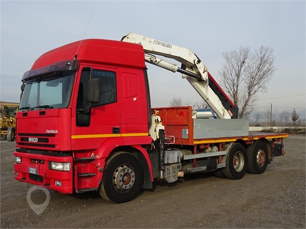 1999 IVECO EUROTECH 240E42 Used Crane Trucks for sale