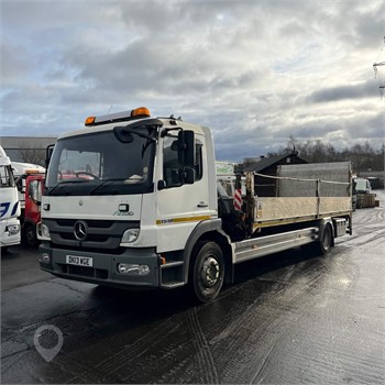 2013 MERCEDES-BENZ AXOR 1824 Used Dropside Flatbed Trucks for sale