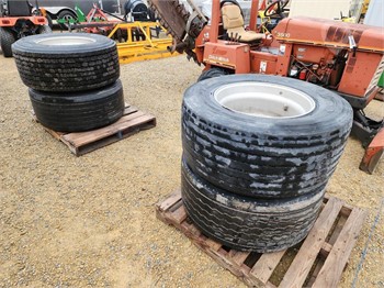 SUPER SINGLE W/ ALUMINUM RIMS 445/50R22.5 Used Tyres Truck / Trailer Components auction results