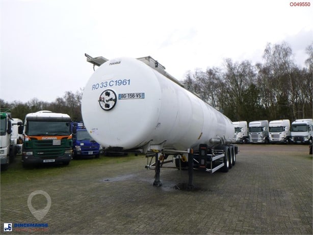 1999 MAGYAR CHEMICAL TANK INOX L4BH 34 M3 / 1 COMP / ADR 17/08 Used Chemical Tanker Trailers for sale