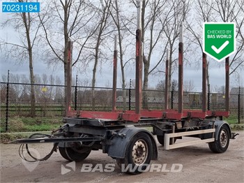 2014 PAVIC HTA 18 2 AXLES HOLZTRANSPORT WOOD SAF Used Timber Trailers for sale
