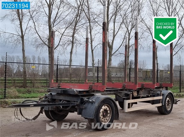 2014 PAVIC HTA 18 2 AXLES HOLZTRANSPORT WOOD SAF Used Holztransporter zum verkauf