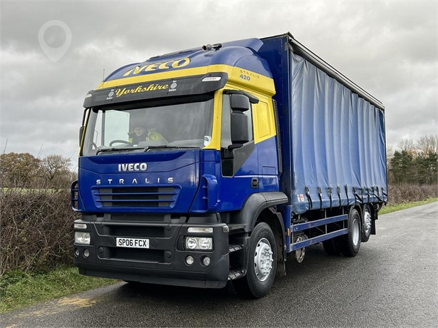 2006 IVECO STRALIS 420 Used Curtain Side Trucks for sale