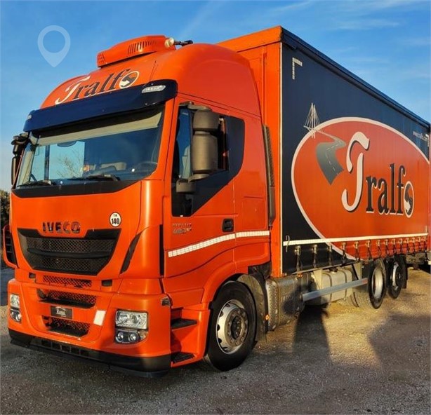 2015 IVECO STRALIS 420 Used Curtain Side Trucks for sale