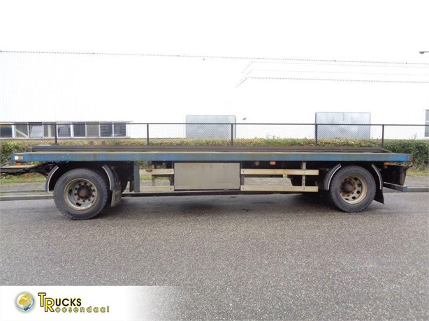 1996 BULTHUIS AI 20 ST + 2 AXLE Used Standard Flatbed Trailers for sale