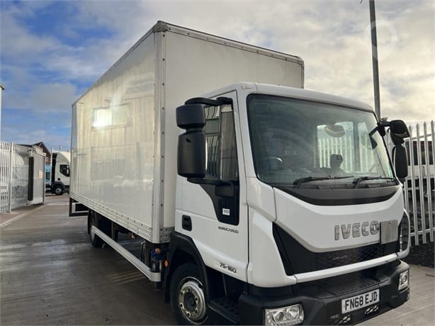 2019 IVECO EUROCARGO 75E16 Used Box Trucks for sale