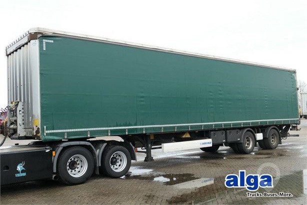 2012 KRONE SZP 20 CITY LINER, 2-ACHSER, LBW, GELENKT,EDSCHA Used Curtain Side Trailers for sale