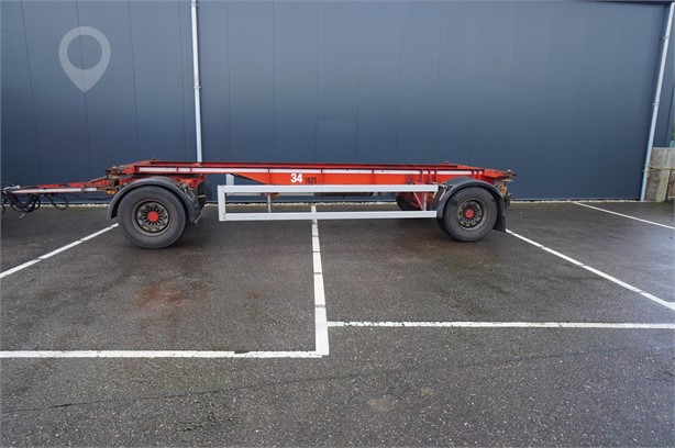 2009 GS MEPPEL 8.38 m x 248.92 cm Used Skeletal Trailers for sale