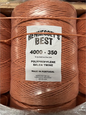 HENNESSEYS BEST 4000-350 PLASTIC TWINE For Sale in Dodgeville