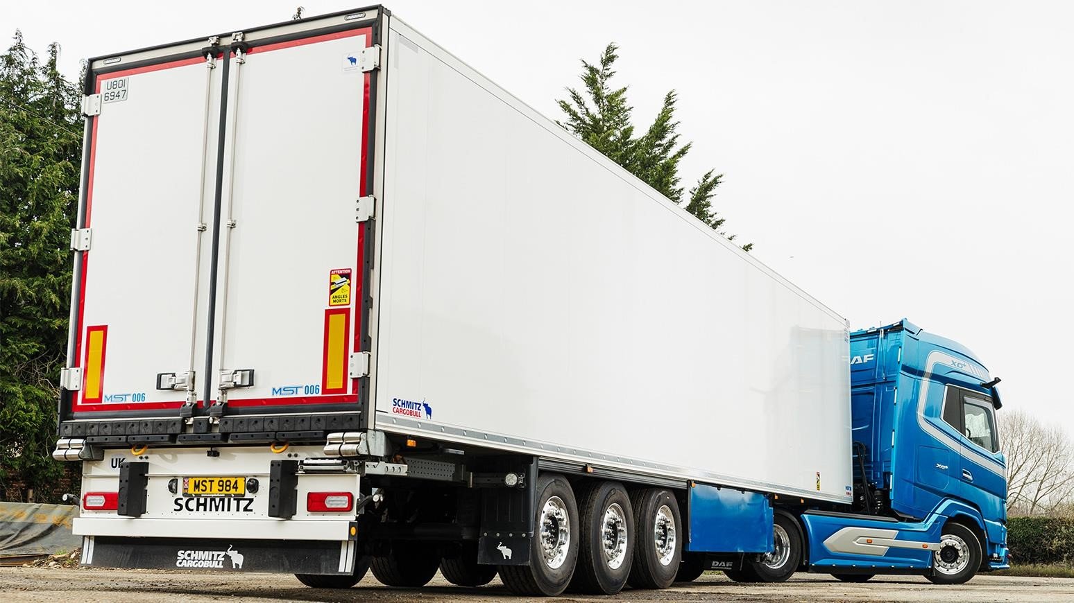 Mark Steward Transport Adds Fuel-Efficient Schmitz Cargobull Reefer Trailer For Grocery Deliveries