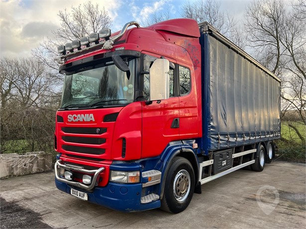 2010 SCANIA G280 Used Curtain Side Trucks for sale