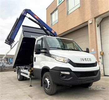 2015 IVECO DAILY 70C15 Gebraucht Tipper Kranwagen zum verkauf