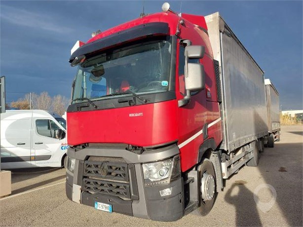 2017 RENAULT T480 Used Curtain Side Trucks for sale