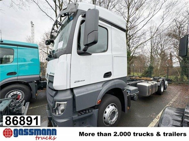 1900 MERCEDES-BENZ ACTROS 2545 New Chassis Cab Trucks for sale