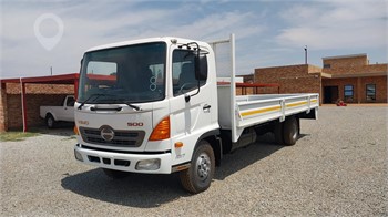 2008 HINO 500 1017 Used Dropside Flatbed Trucks for sale