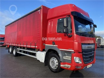 2018 DAF CF340 Used Curtain Side Trucks for sale