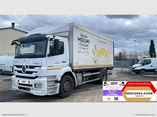 2012 MERCEDES-BENZ AXOR 1829 Used Curtain Side Trucks for sale