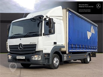 2015 MERCEDES-BENZ ATEGO 1018 Used Curtain Side Trucks for sale