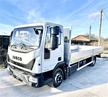 2017 IVECO EUROCARGO 75-160 Used Scaffolding Flatbed Trucks for sale
