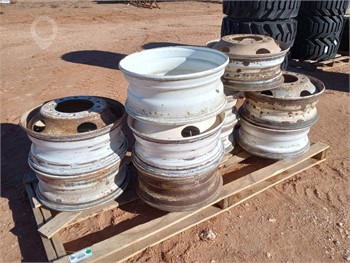 (10) MISC STEEL TRUCK WHEELS Used Wheel Truck / Trailer Components auction results