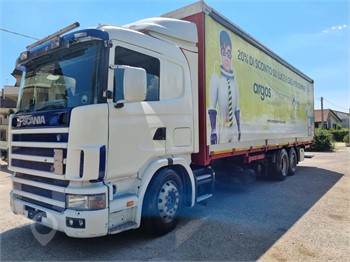 1998 SCANIA P124.360 Used Curtain Side Trucks for sale