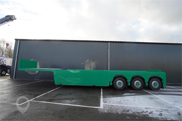 2002 RENDERS 3 AXLE MACHINE/FORKLIFT TRANSPORT TRAILER Used Other for sale