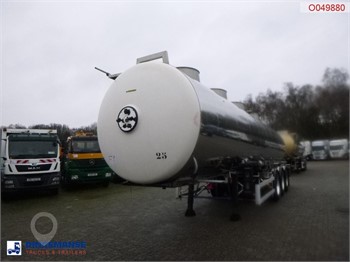 1998 MAGYAR CHEMICAL TANK INOX L4BH 33.5 M3 / 1 COMP / ADR 24/ Used Chemical Tanker Trailers for sale