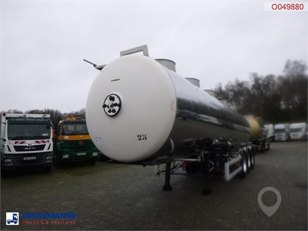 1998 MAGYAR CHEMICAL TANK INOX L4BH 33.5 M3 / 1 COMP / ADR 24/ Used Chemical Tanker Trailers for sale